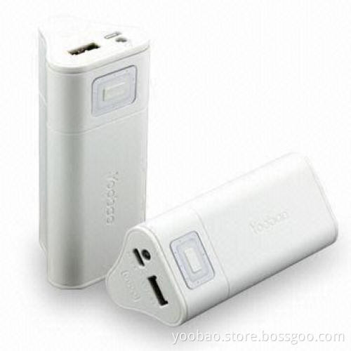 6,600mAh Power Banks with LED Touch, Suitable for Apple's iPhone/Nokia/RIM's BlackBerry